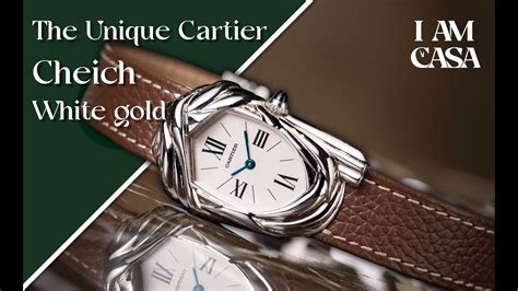 cartier cheich white gold.